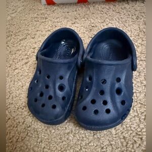 Navy Blur Crocs Toddler 6